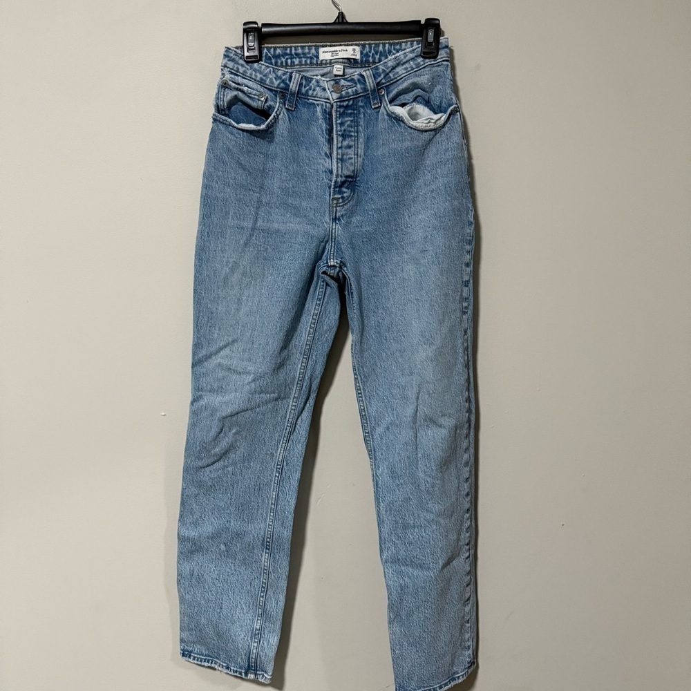 Abercrombie & fitch The Dad High Rise Curve love 26/2 Regular